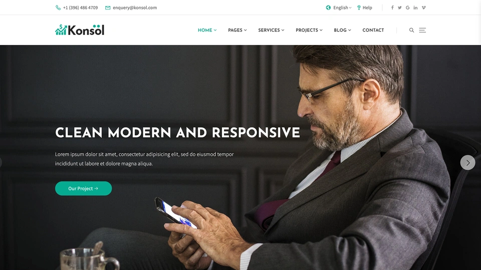 Konsol - Creative Business Template