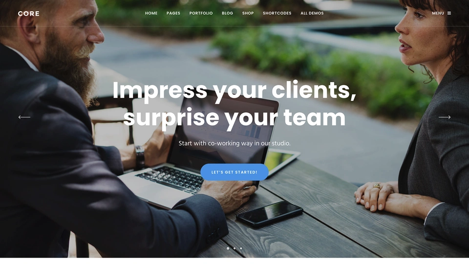 Core - Multipurpose Bootstrap Template