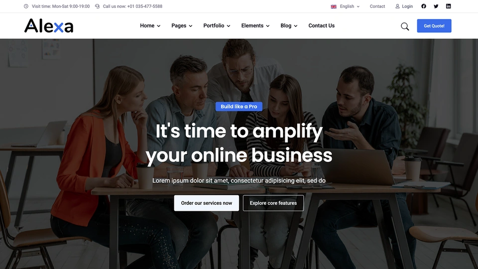 Alexa - Multipurpose Responsive Template