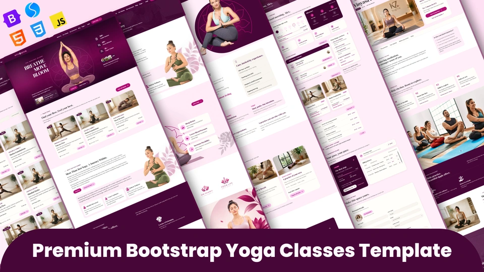 Yogiva - Yoga, Mindfulness & Wellbeing Studio HTML Template