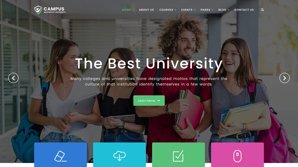 Campus - University and Education Template
