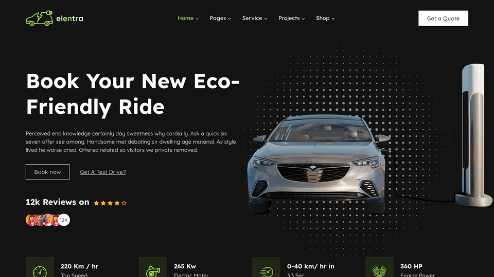 Elentra - Electric Car & EV Servicing