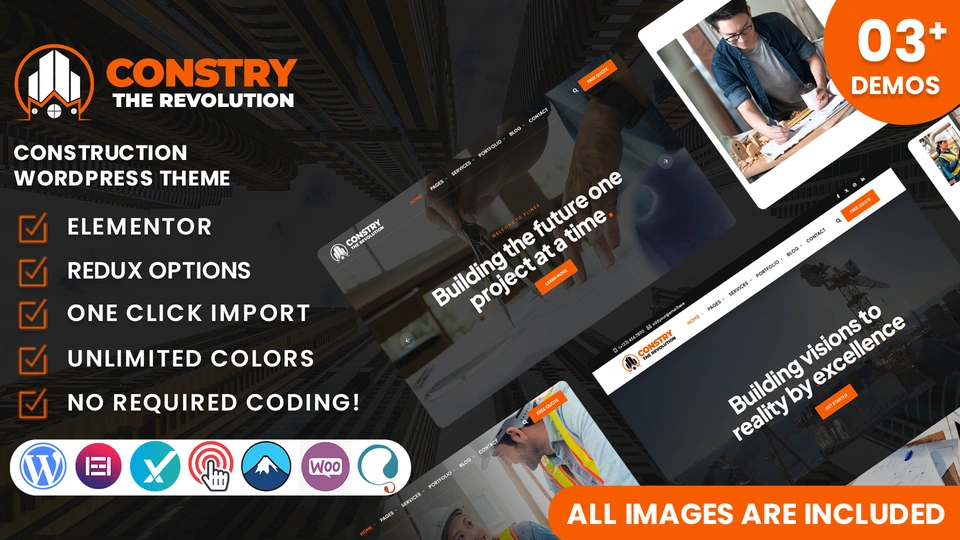 Constry - Construction WordPress Theme
