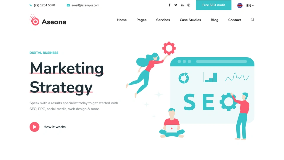 Aseona - Responsive Multipurpose Template