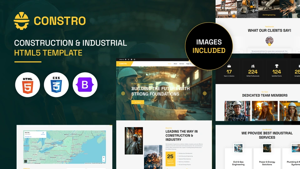 Constro - Construction & Industrial HTML Template