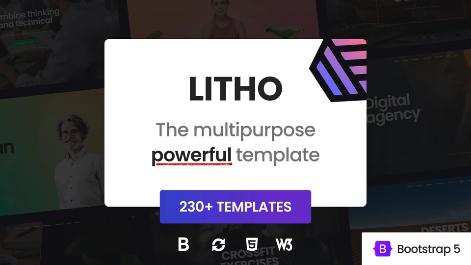 Litho - The Multipurpose HTML5 Template