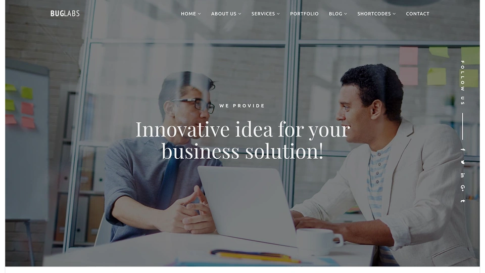 Buglabs - Creative Website Template
