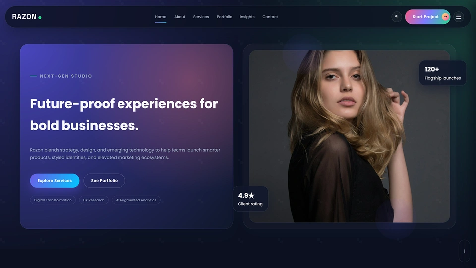 Razon - Creative Design Studio HTML Template