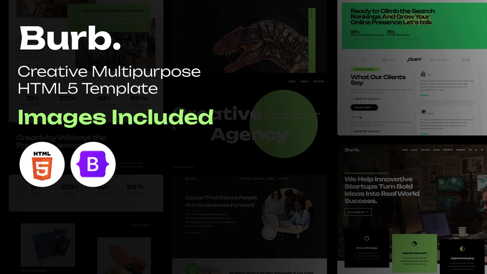 Burb - Creative & Corporate Multipurpose HTML Template