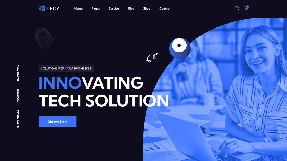 Tecz - Technology & IT Solutions HTML Template