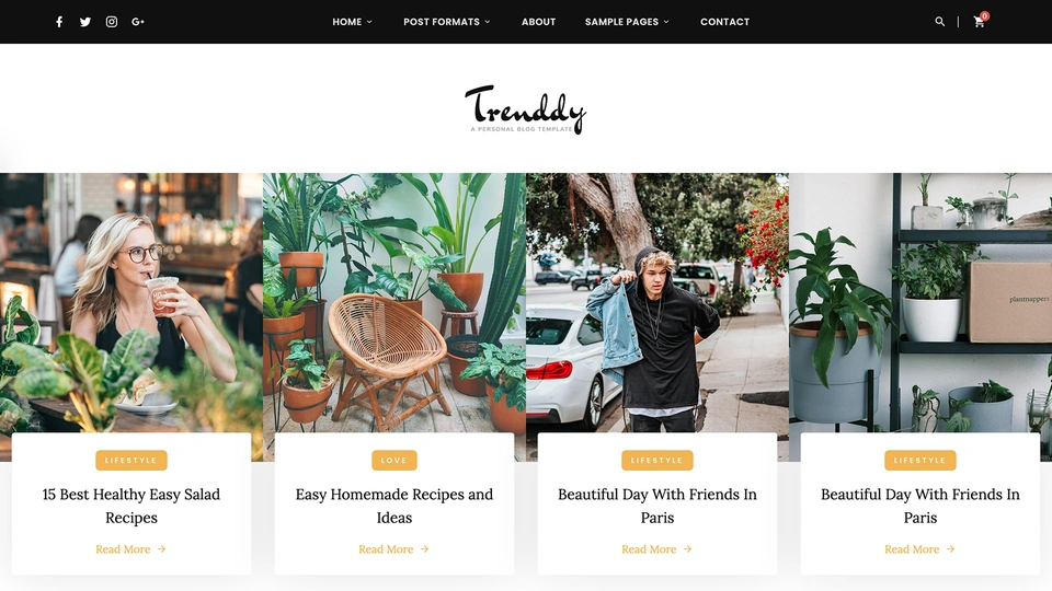 Trenddy - HTML Blog Template