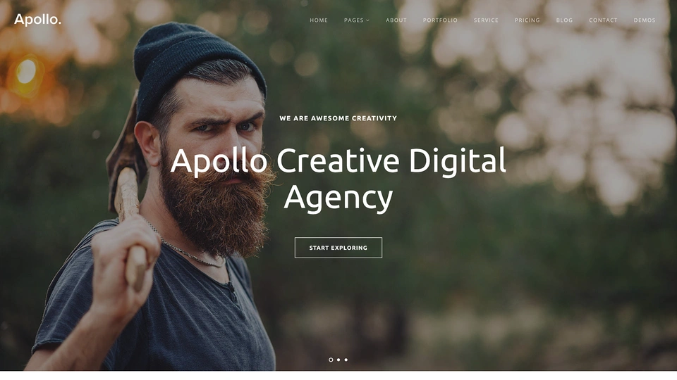 Apollo - Creative Digital Agency Bootstrap HTML Template