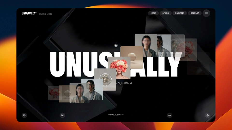 Unusually - Agency & Portfolio Framer Template