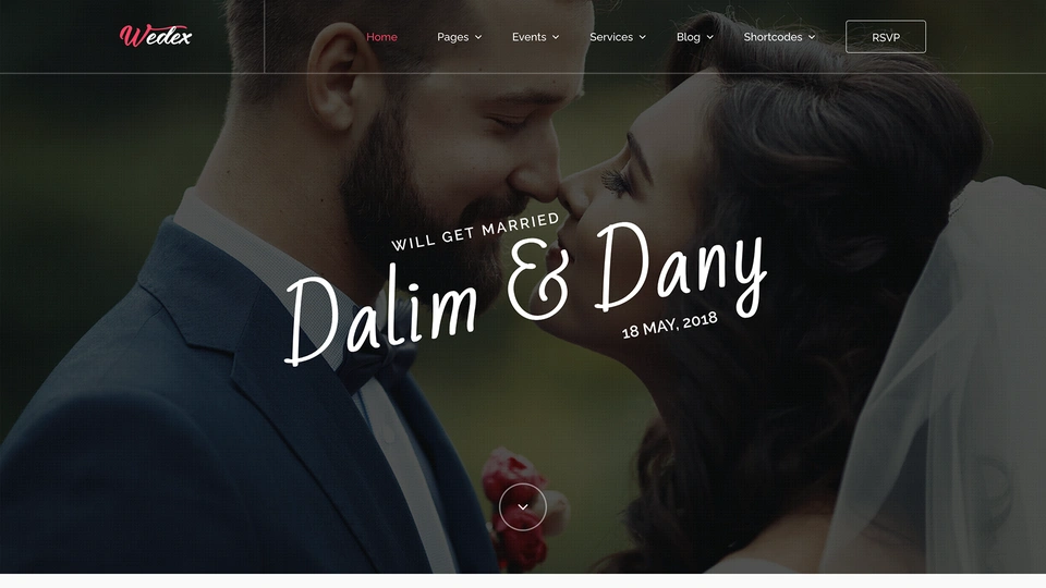 Wedex - Lovely & Elegant Wedding Template