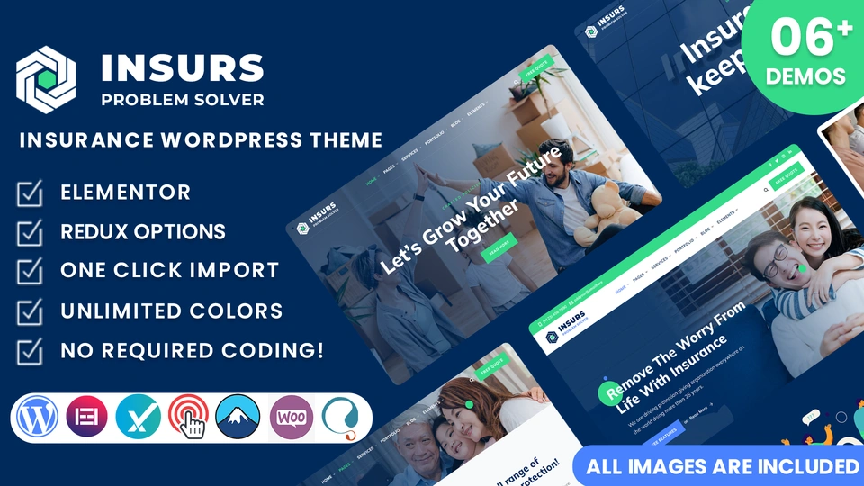 Insurs - Insurance WordPress Theme