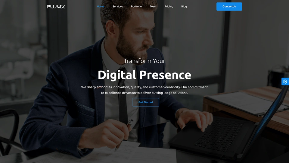 Plumx - Landing Page Templates + LTR & RTL + Light & Dark