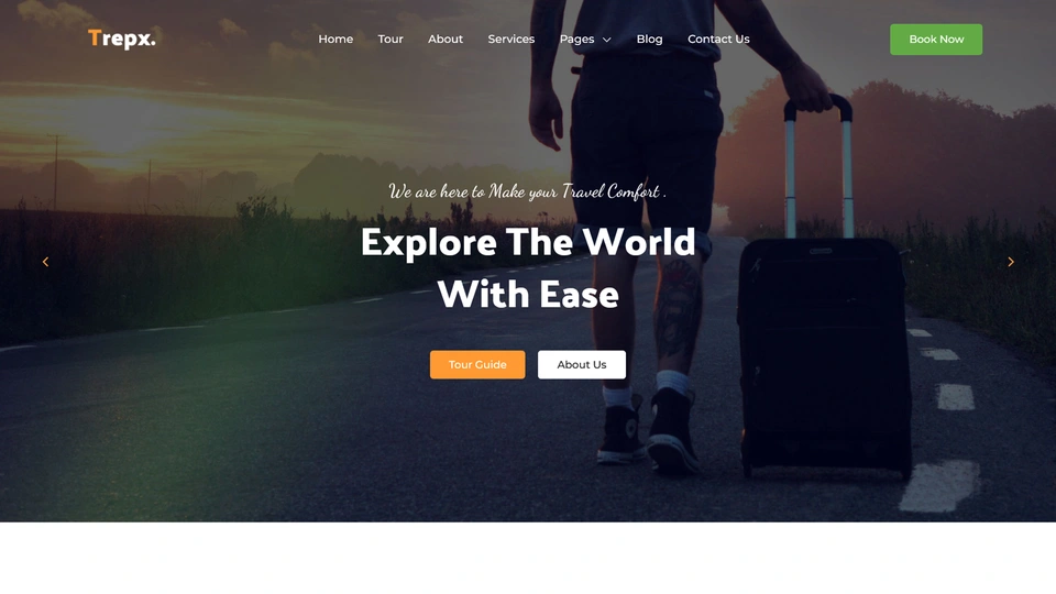 Trepx - Tour & Travel Agency WordPress Theme