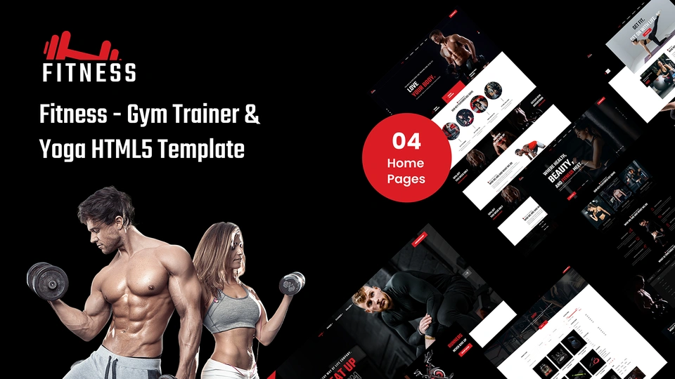 FitnessPro - Gym Trainer & Yoga HTML Template