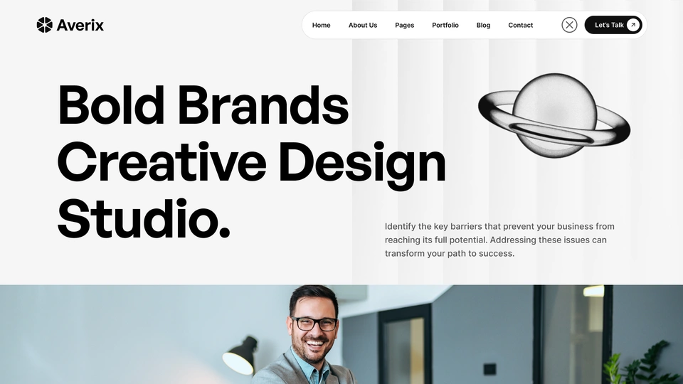 Averix - Modern Creative Agency HTML Template