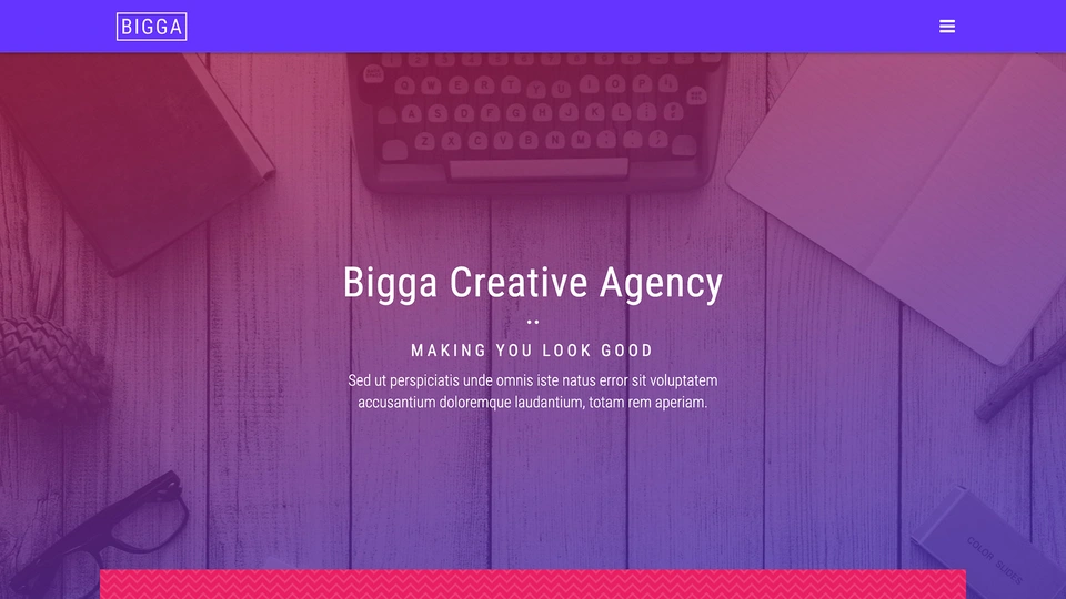 Bigga - Creative Agency & Studio Template