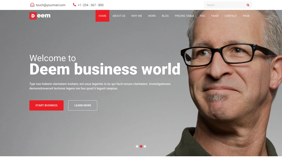 Deem - Multipurpose Business Template
