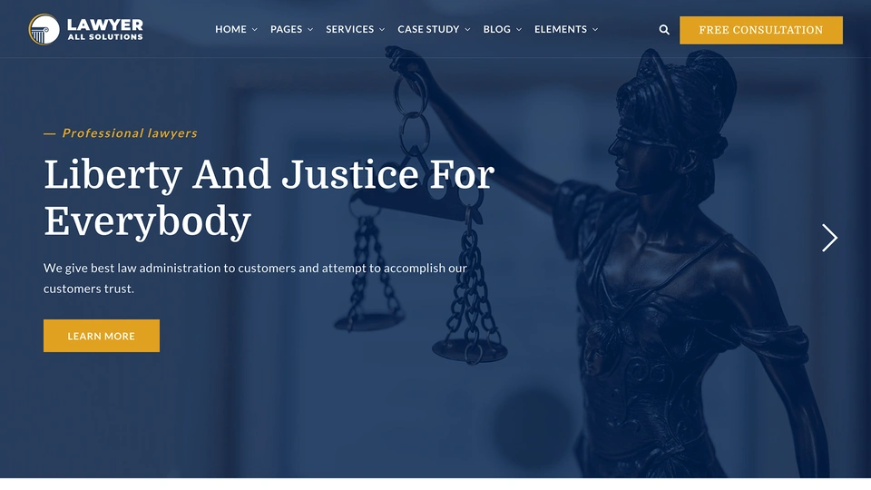 LawyerPro - Attorney and Lawyers HTML Template
