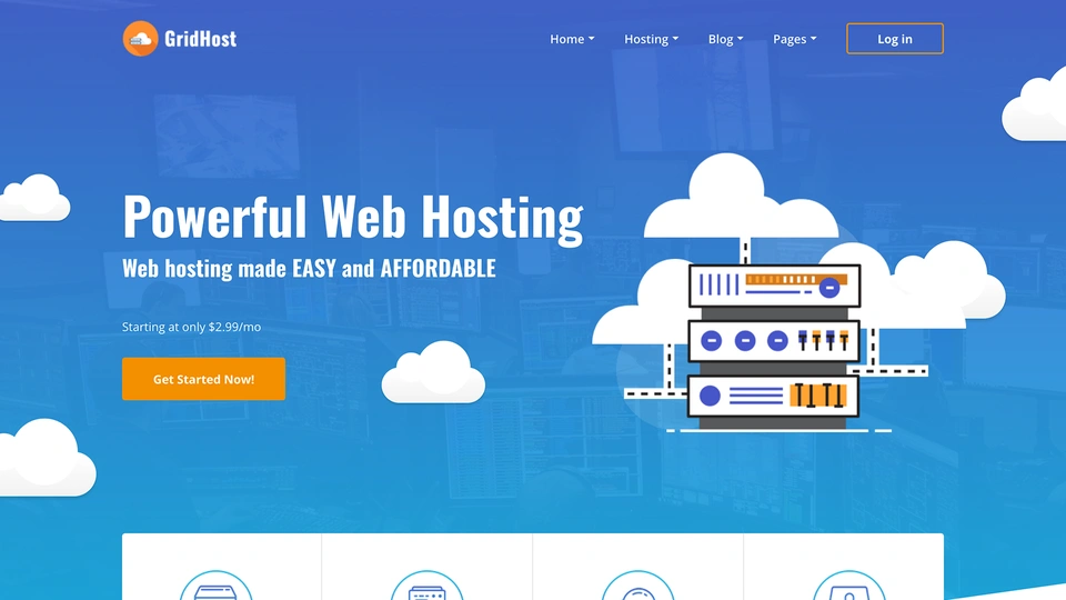 GridHost - Hosting Business Template