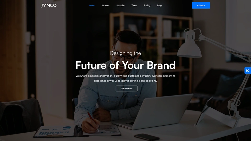 Jynco - Landing Page Templates + LTR & RTL + Light & Dark