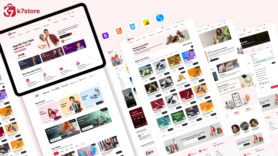 K7Store - Premium Multipurpose Fashion & Apparel eCommerce HTML5 Template