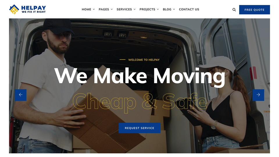 Helpay - Handyman Services HTML Template