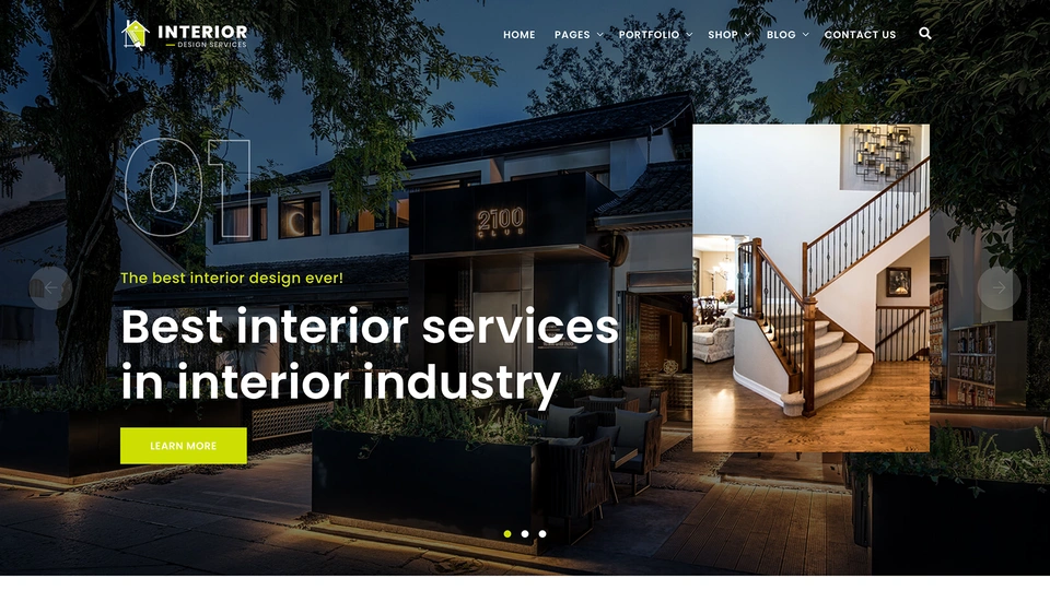 InteriorPro - Architecture & Interior Template