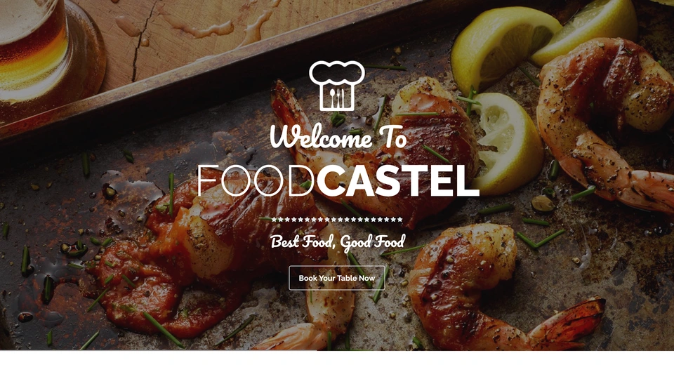 FoodCastle - Restaurant Landing Page