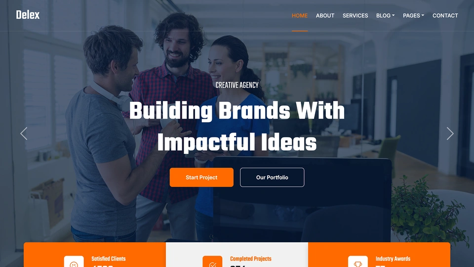 Delex - Corporate Business HTML Template