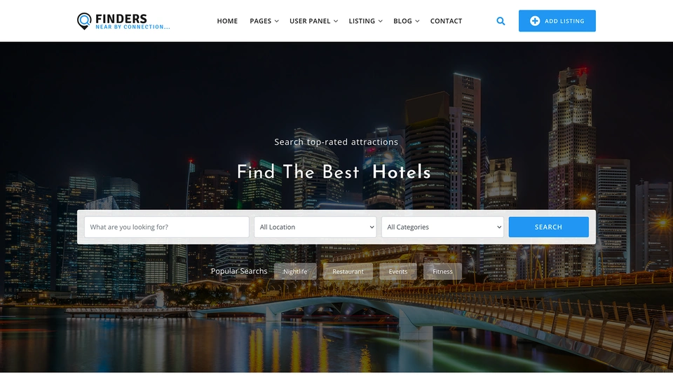 Finders - Directory Listing Template