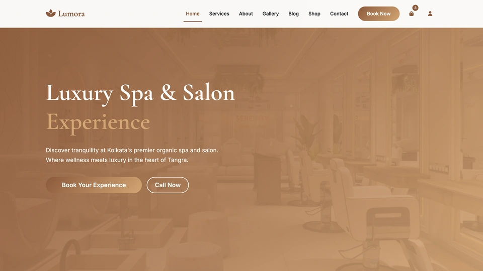 Lumora - Luxury Spa & Salon HTML Bootstrap Template