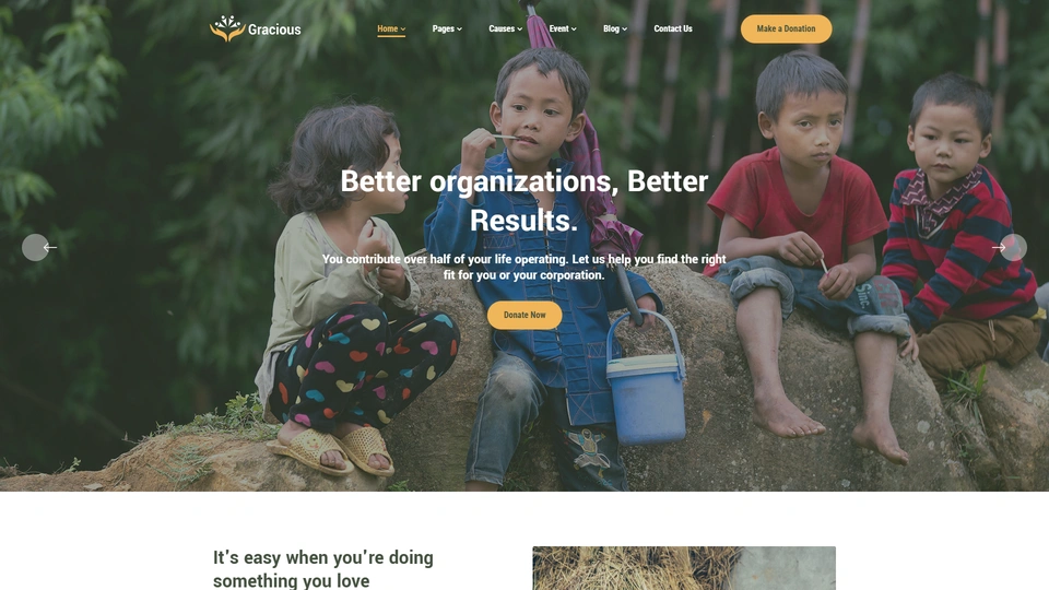 Gracious - Charity & Donation HTML Template