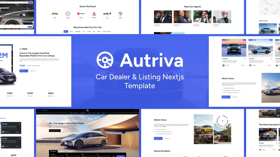 Autriva - Car Dealer & Listing Next.js Template