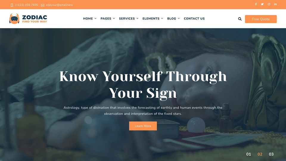 ZodiacPro - Astrology & Horoscope Template
