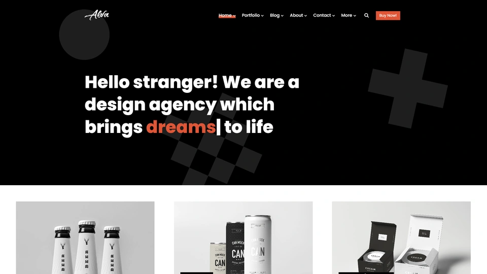 Alva - Creative Portfolio Showcase HTML Website Template