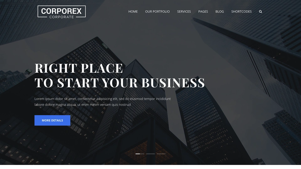 Corporex - Corporate and Business Template