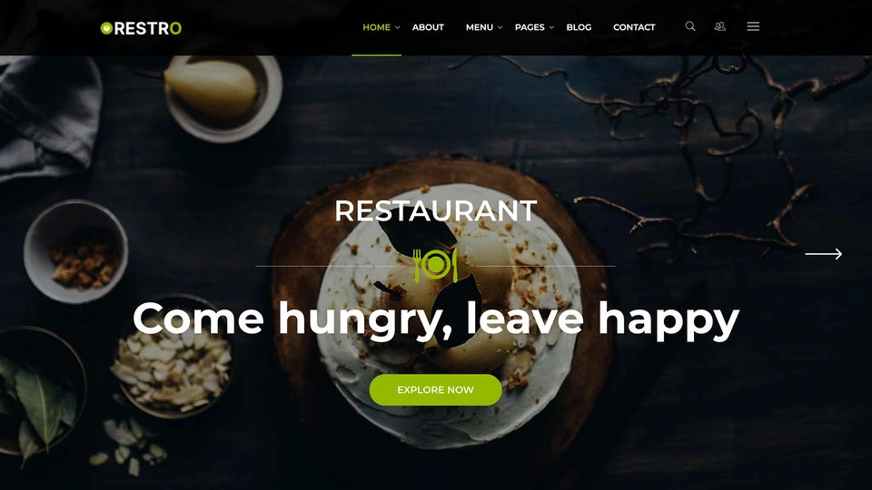 Restro - Responsive Restaurant Template