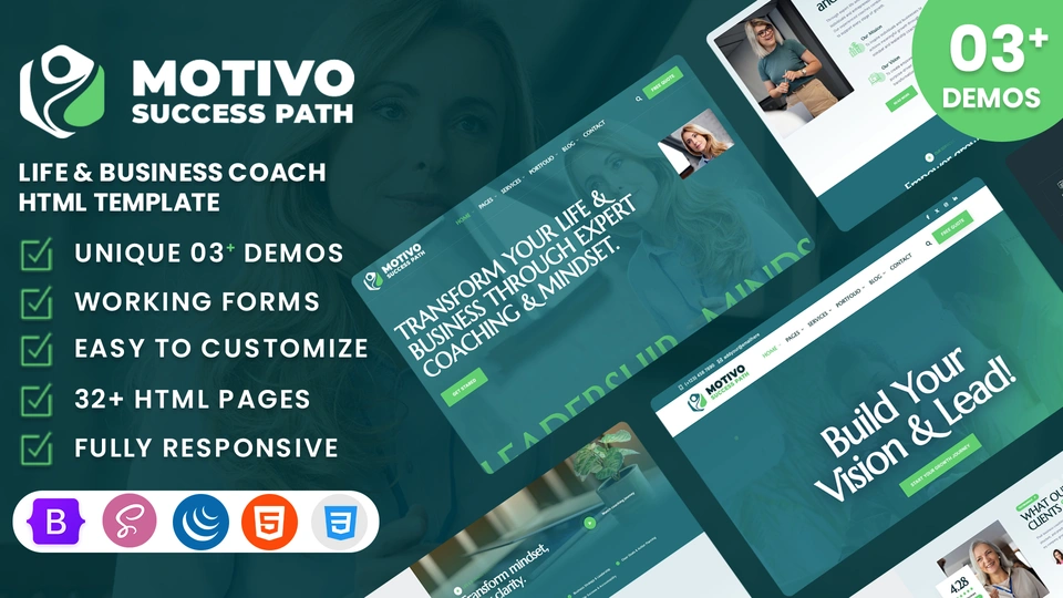 Motivo - Life & Business Coach HTML Template