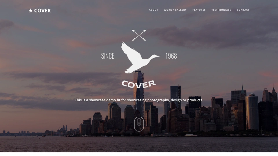 Cover - Responsive Multipurpose Template