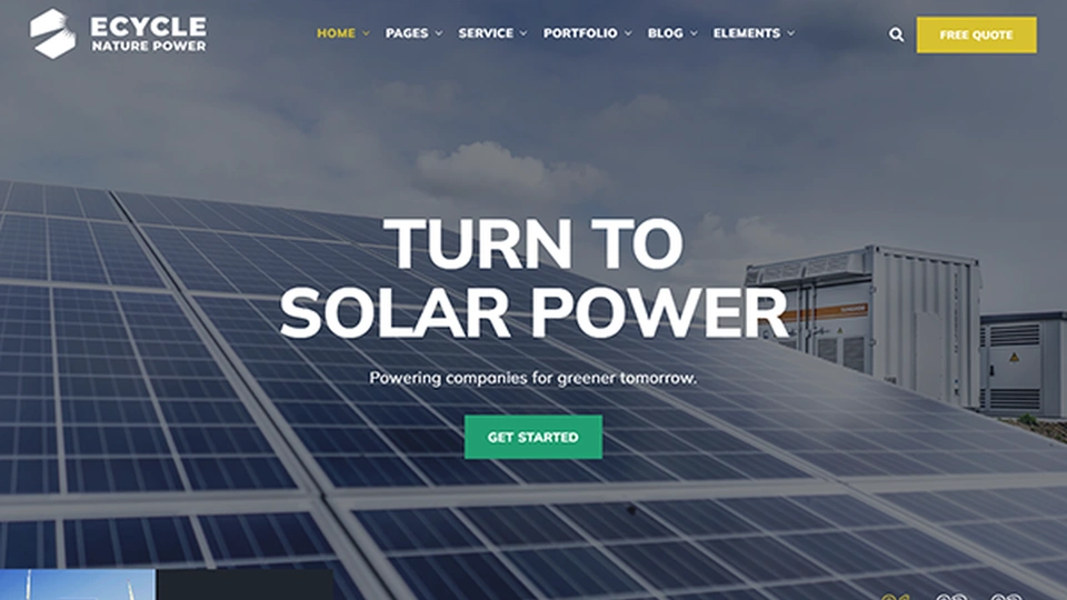 Solar Panels Website Templates - WrapBootstrap solar-panels-website-templates-wrapbootstrap