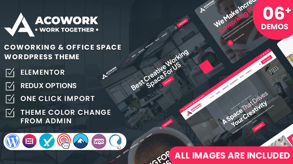 Acowork - Coworking & Office Space WordPress Theme