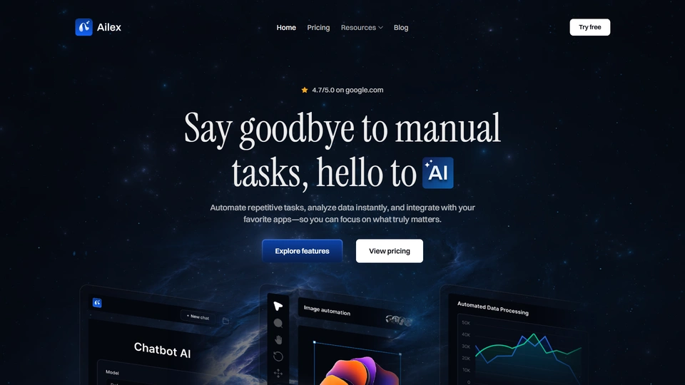 Ailex - AI, SaaS, Technology & Startup Framer & Figma Template