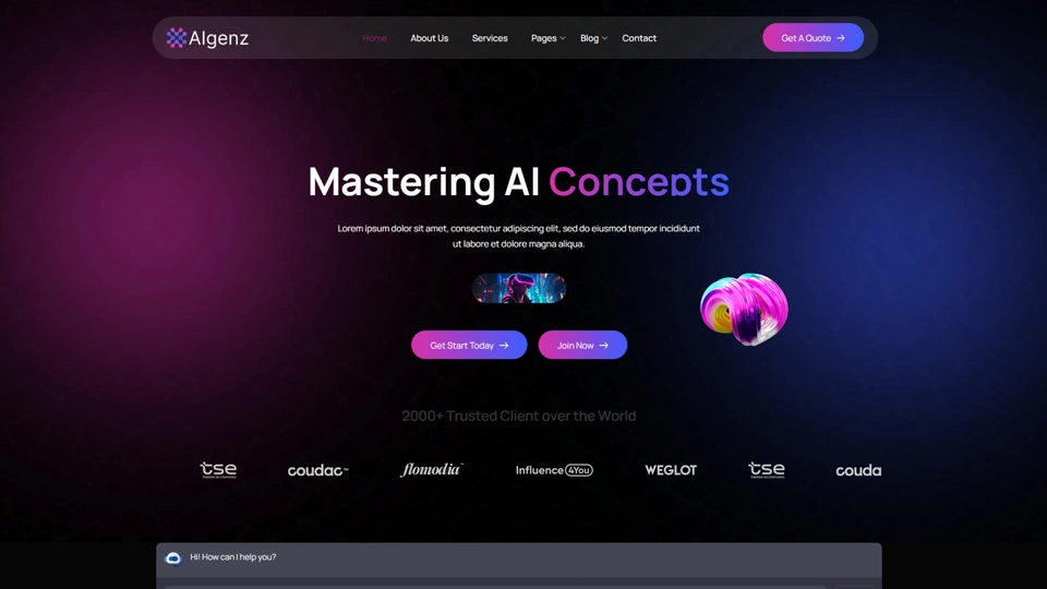 AIgenz - AI Agency WordPress Theme