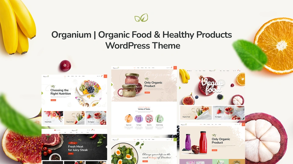 Organium - Healthy & Organic Food WooCommerce Theme
