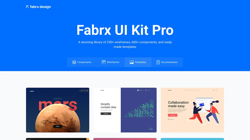 Fabrx UI Kit Pro -  Bootstrap 5 UI Kit