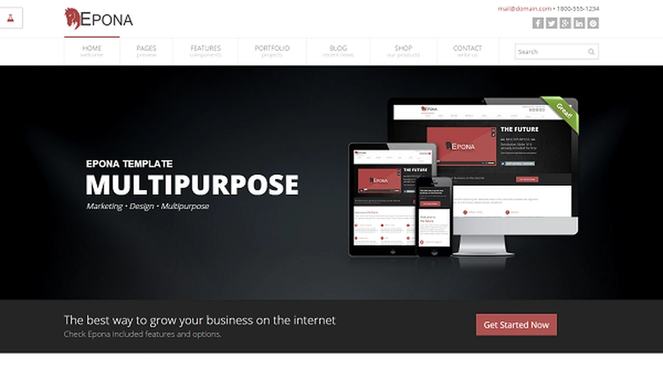 Less Compatible Website Templates - WrapBootstrap